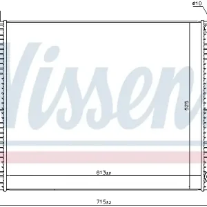 Begrenztes Angebot NISSENS 61034 - Kühler, Motorkühlung