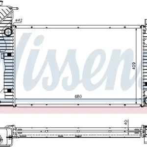 Angebot NISSENS 62685A - Kühler, Motorkühlung