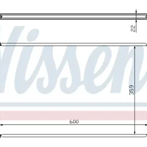 Beliebt NISSENS 630041 - Kühler, Motorkühlung