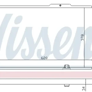 Ausverkauf NISSENS 630631 - Kühler, Motorkühlung
