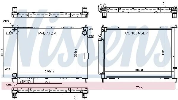 NISSENS 637625 - Kühlmodul Direktkauf