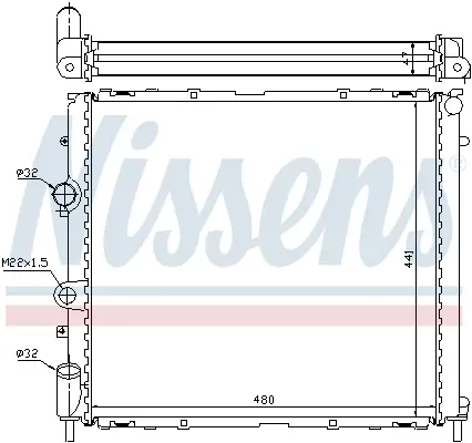NISSENS 63985 - Kühler, Motorkühlung Günstig