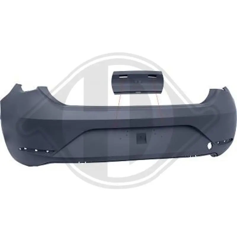 DIEDERICHS 7434055 - Stoßfänger - Priority Parts Echt