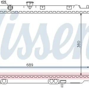 Online Kaufen NISSENS 67350A - Kühler, Motorkühlung