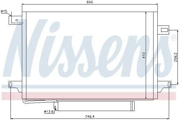 NISSENS 940054 - Kondensator, Klimaanlage Zertifiziert