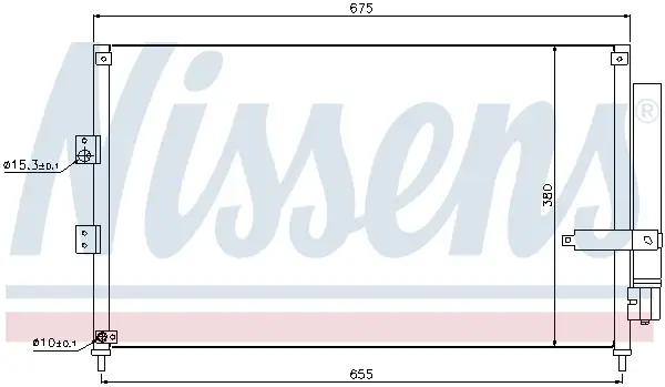 NISSENS 940197 - Kondensator, Klimaanlage - ** FIRST FIT ** Heißes Angebot