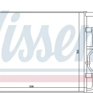 Billig NISSENS 940245 - Kondensator, Klimaanlage