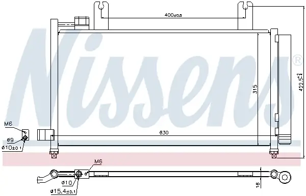 NISSENS 940328 - Kondensator, Klimaanlage - ** FIRST FIT ** Jetzt Bestellen