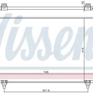 Top-Angebot NISSENS 940671 - Kondensator, Klimaanlage