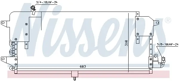 NISSENS 94174 - Kondensator, Klimaanlage Neu Im Sortiment