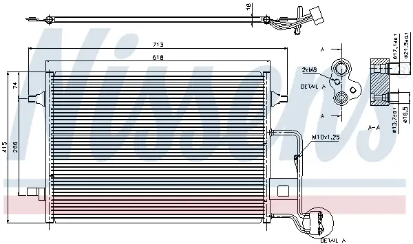 NISSENS 94592 - Kondensator, Klimaanlage - ** FIRST FIT ** Wochenendangebot