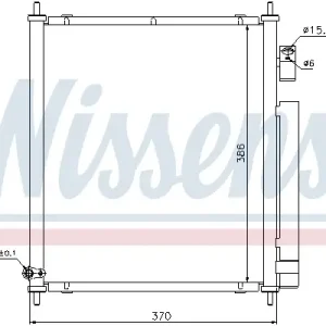 Neue Kollektion NISSENS 94734 - Kondensator, Klimaanlage
