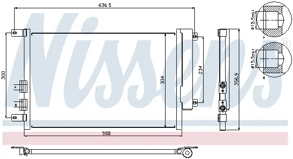 NISSENS 94746 - Kondensator, Klimaanlage - ** FIRST FIT ** Must-Have