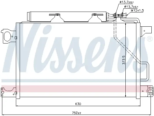 NISSENS 94794 - Kondensator, Klimaanlage - ** FIRST FIT ** Sale