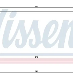 Preisreduziert NISSENS 94875 - Kondensator, Klimaanlage - ** FIRST FIT **