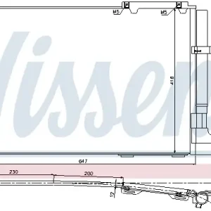 Neu NISSENS 94914 - Kondensator, Klimaanlage - ** FIRST FIT **