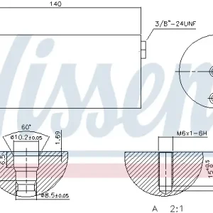 Highlight NISSENS 95405 - Trockner, Klimaanlage