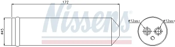 Bestseller NISSENS 95440 - Trockner, Klimaanlage