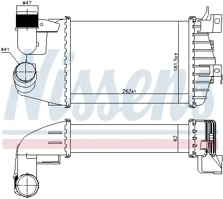 Direkt Vom Hersteller NISSENS 96370 - Ladeluftkühler - ** FIRST FIT **