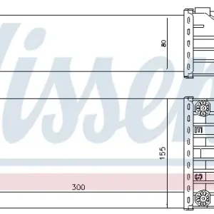NISSENS 96508 - Ladeluftkühler - ** FIRST FIT ** Ausverkauf