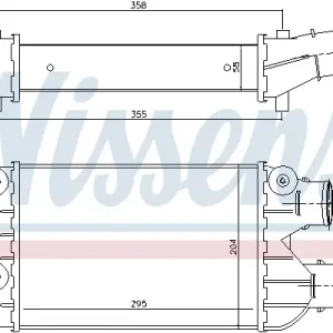 NISSENS 96701 - Ladeluftkühler - ** FIRST FIT ** Neue Ware