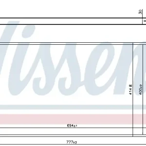 Heißes Angebot NISSENS 96755 - Ladeluftkühler - ** FIRST FIT **