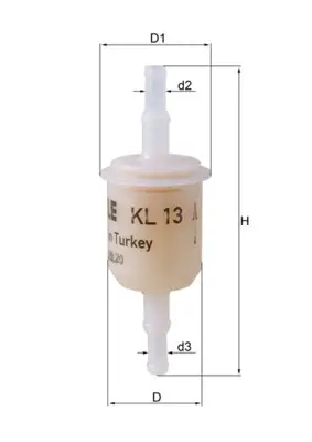 Angebot MAHLE KL 13 - Kraftstofffilter