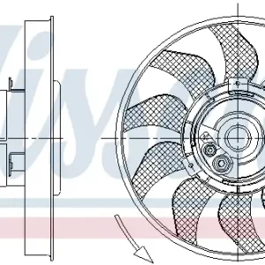 Neue Kollektion NISSENS 85619 - Lüfter, Motorkühlung
