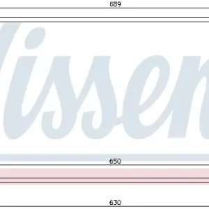 Highlight NISSENS 940162 - Kondensator, Klimaanlage