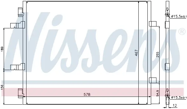 NISSENS 940201 - Kondensator, Klimaanlage - ** FIRST FIT ** Ausverkauf