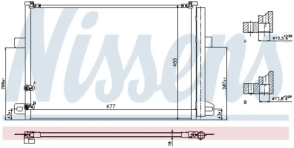 NISSENS 940225 - Kondensator, Klimaanlage - ** FIRST FIT ** Preisknaller