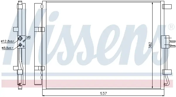 Top-Seller NISSENS 940267 - Kondensator, Klimaanlage - ** FIRST FIT **