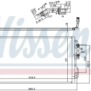 Rabatt NISSENS 940590 - Kondensator, Klimaanlage - ** FIRST FIT **