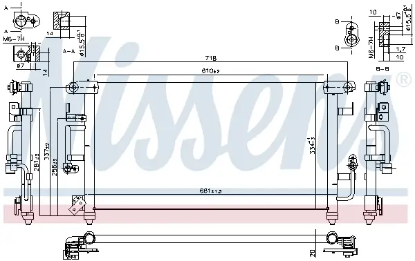 NISSENS 94184 - Kondensator, Klimaanlage - ** FIRST FIT ** Angebot
