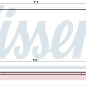 Günstig NISSENS 94840 - Kondensator, Klimaanlage