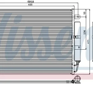 Bestseller NISSENS 94962 - Kondensator, Klimaanlage - ** FIRST FIT **