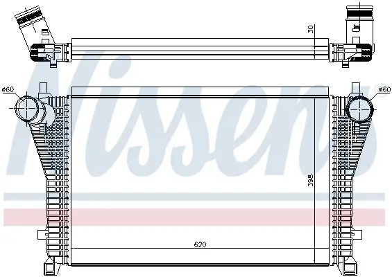 Bestpreis NISSENS 96494 - Ladeluftkühler - ** FIRST FIT **