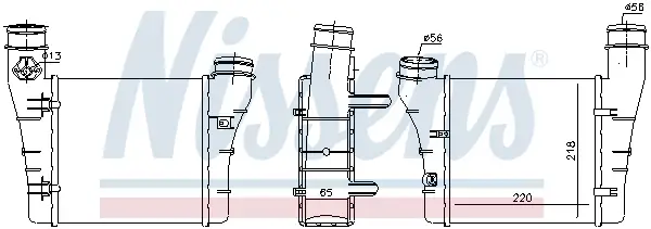NISSENS 96549 - Ladeluftkühler - ** FIRST FIT ** Sonderangebot
