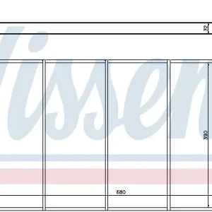 NISSENS 96779 - Ladeluftkühler Billig