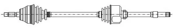 Schneller Versand METELLI 17-0079 - Antriebswelle