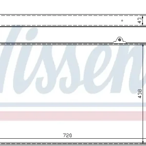 Super-Preis NISSENS 60239 - Kühler, Motorkühlung