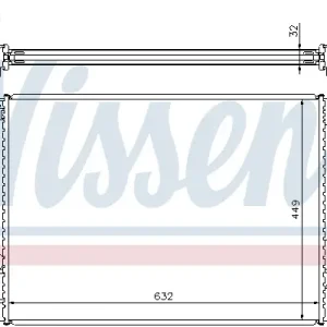 Schnäppchen NISSENS 60306A - Kühler, Motorkühlung