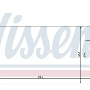 Neu NISSENS 61888 - Kühler, Motorkühlung