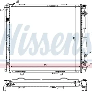 Schnäppchen NISSENS 62699A - Kühler, Motorkühlung