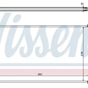 Zertifiziert NISSENS 630718 - Kühler, Motorkühlung