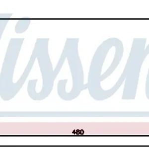 Letzte Chance NISSENS 65020 - Kühler, Motorkühlung