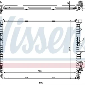 Jetzt Kaufen NISSENS 65275A - Kühler, Motorkühlung - ** FIRST FIT **