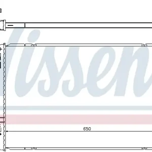 Wochenendangebot NISSENS 65303 - Kühler, Motorkühlung