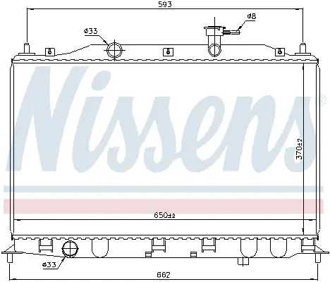 NISSENS 67509 - Kühler, Motorkühlung Direkt Vom Hersteller