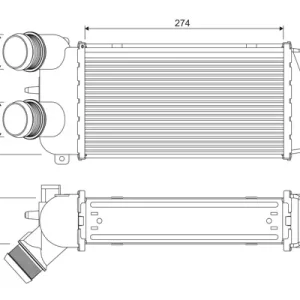 Bestseller VALEO 818371 - Ladeluftkühler